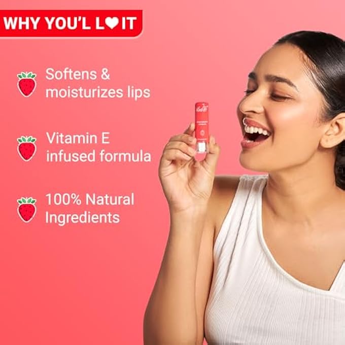 Iba HALAL CARE MOISTURE RICH LIP BALM (STRAWBERRY) - Image 2